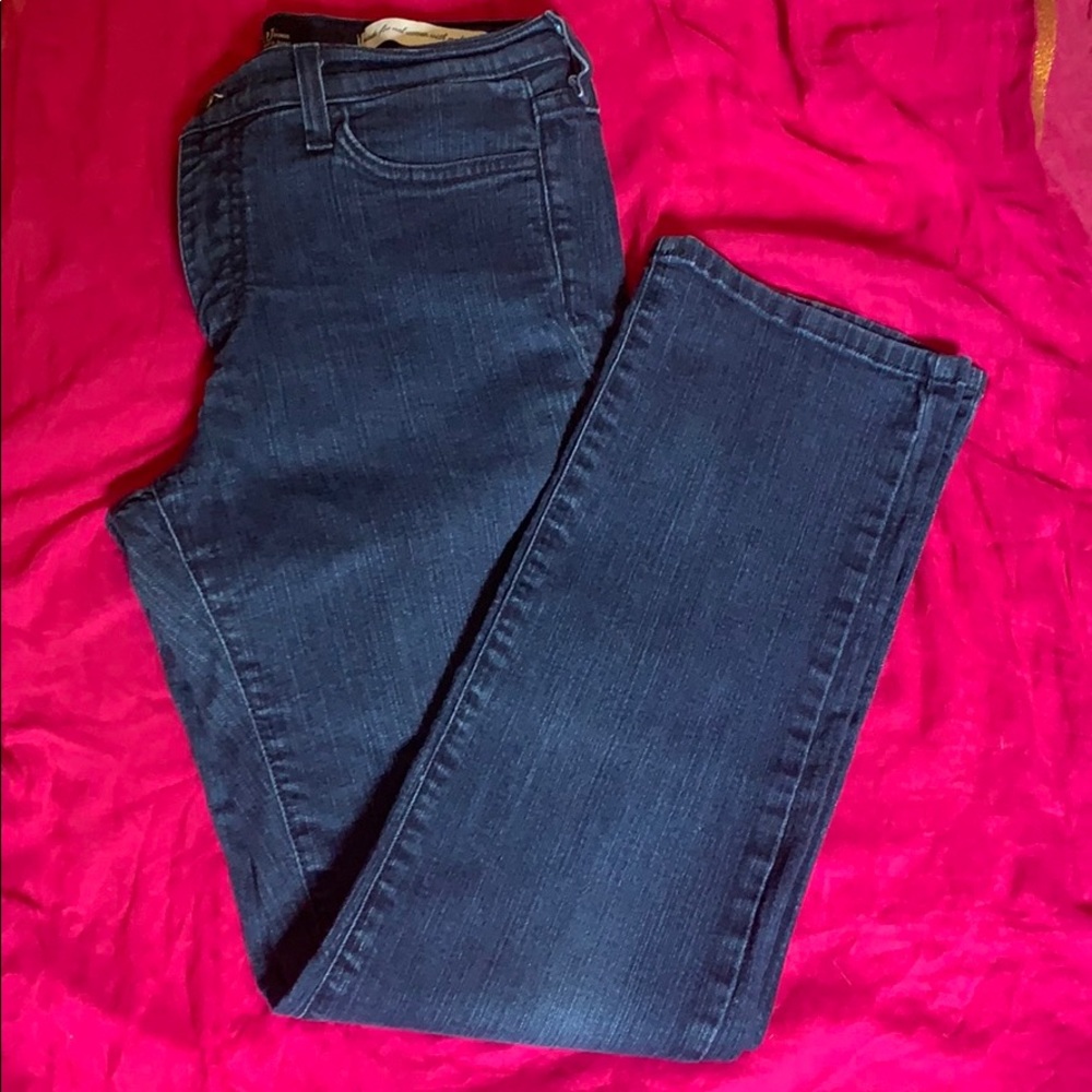 Straight leg jeans